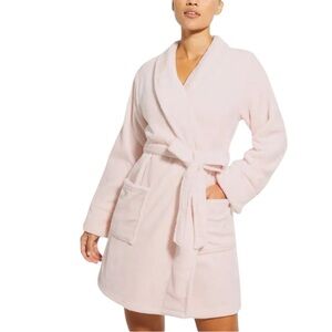 Soma Women's Plush Pink Bathrobe